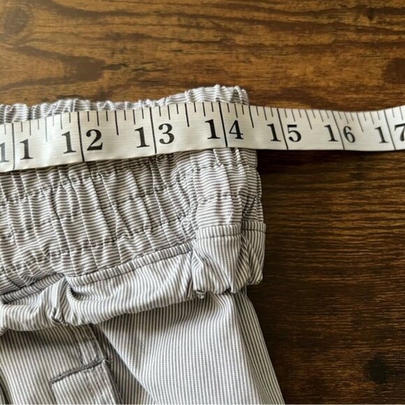 Lululemon Devi Dance Studio Pant White Grey Striped Size 4 Women’s 32” Mid Rise - Picture 9 of 12